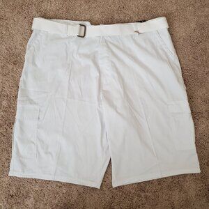 Red Iodine Men's White Cargo Short SZ 46